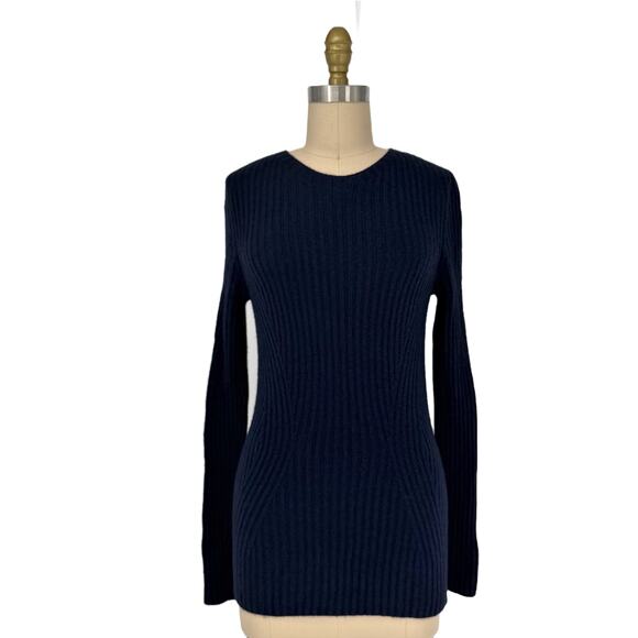 Banana Republic Filpucci Seamless Crew Sweater size XS Fine Knit Wool/Cashmere - Picture 3 of 10